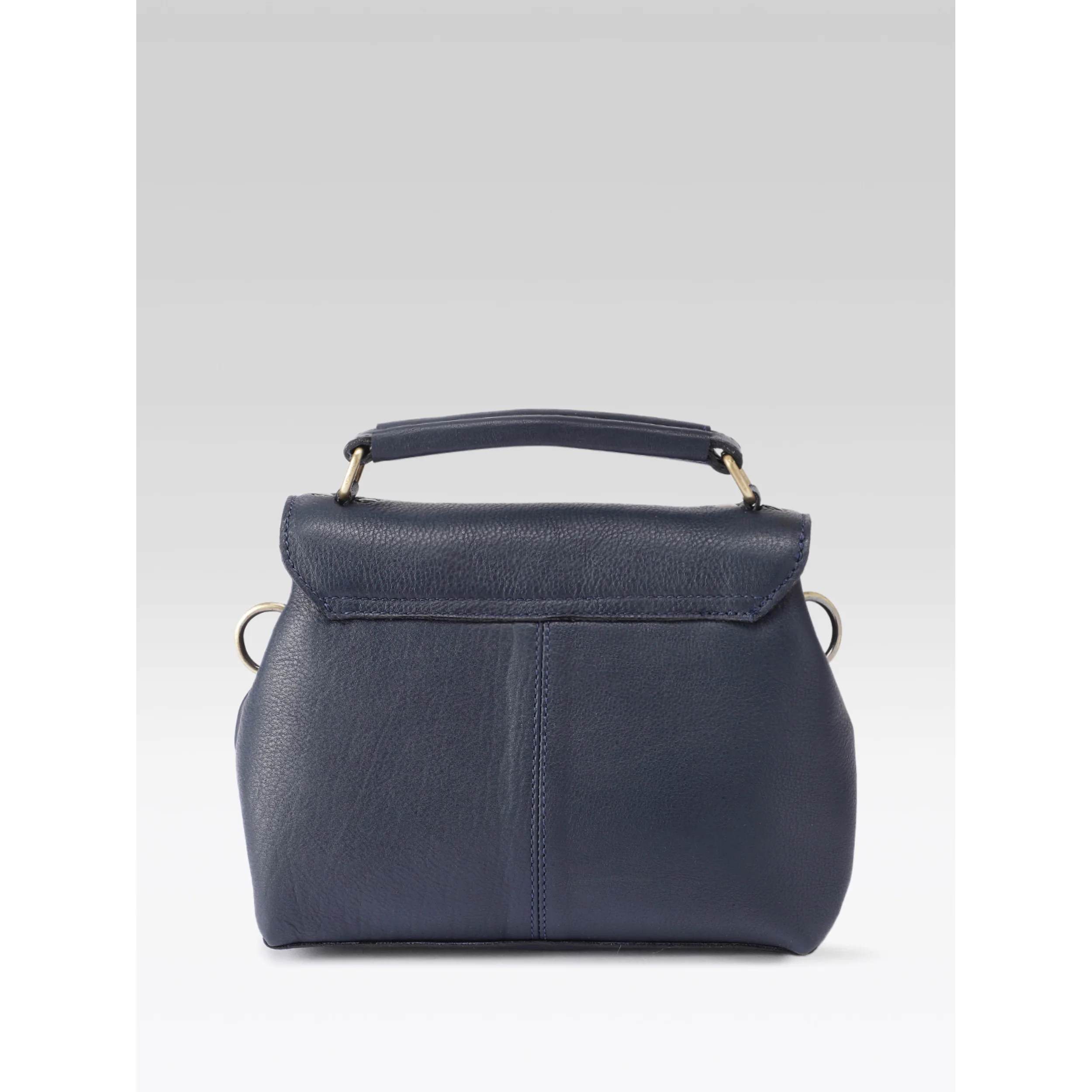 Premium Genuine Leather Satchel hand bag with Detachable Strap - Image 5