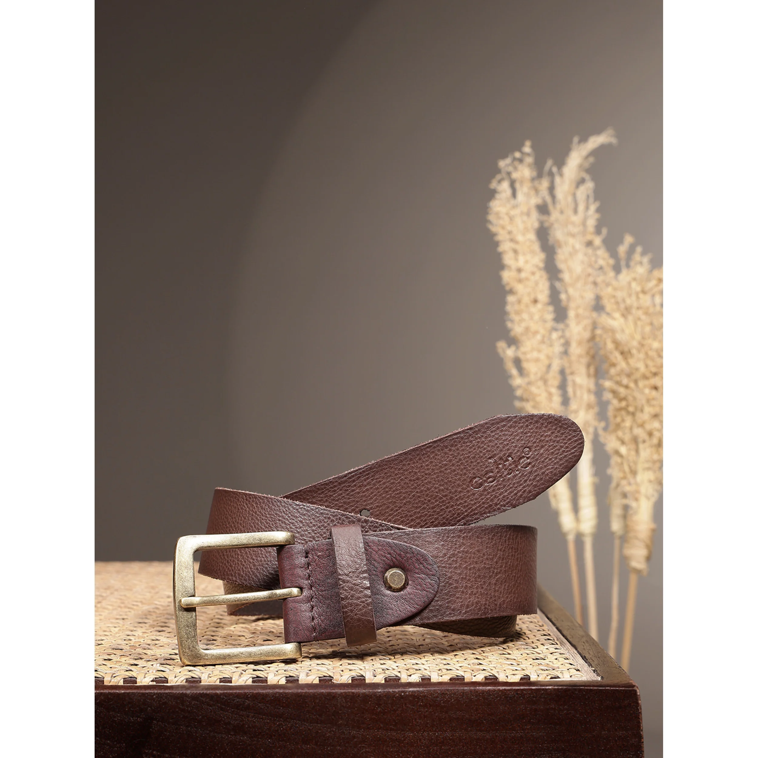 Men Genuine Leather  Waist Accessory Silver Buckle Casual Formal - Image 20