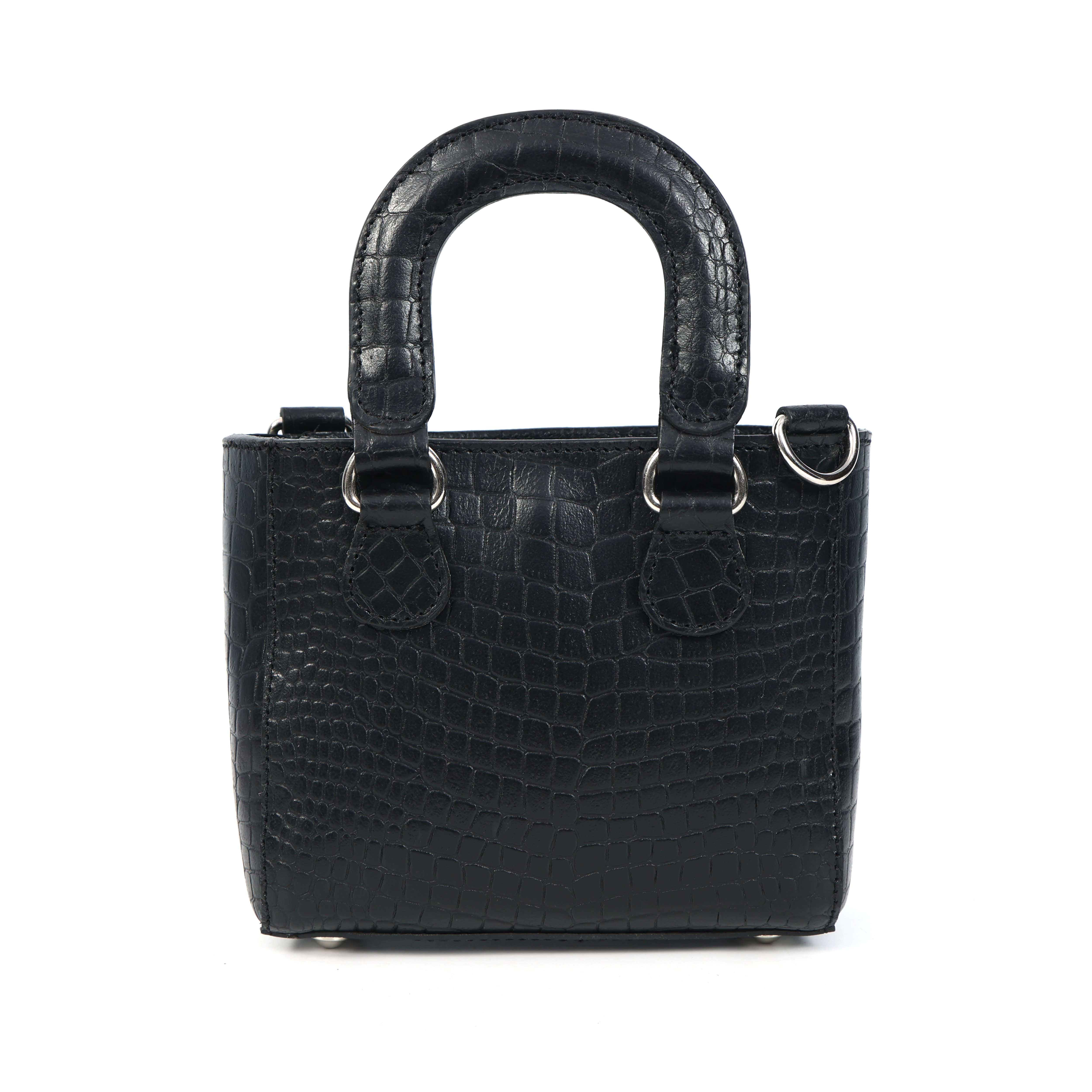 Stylish Leather Croco Print Sling Bag ’?????? Chic & Versatile. BG-1621 - Image 18