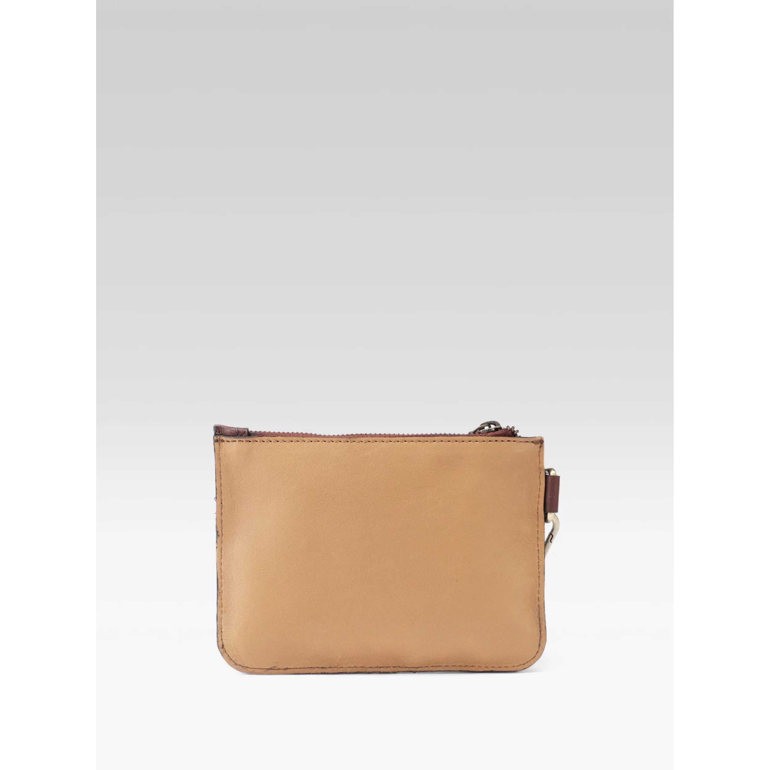 Premium Genuine Tan Leather 3-Piece Handbag Combo with Crossbody & Clutch - Image 13