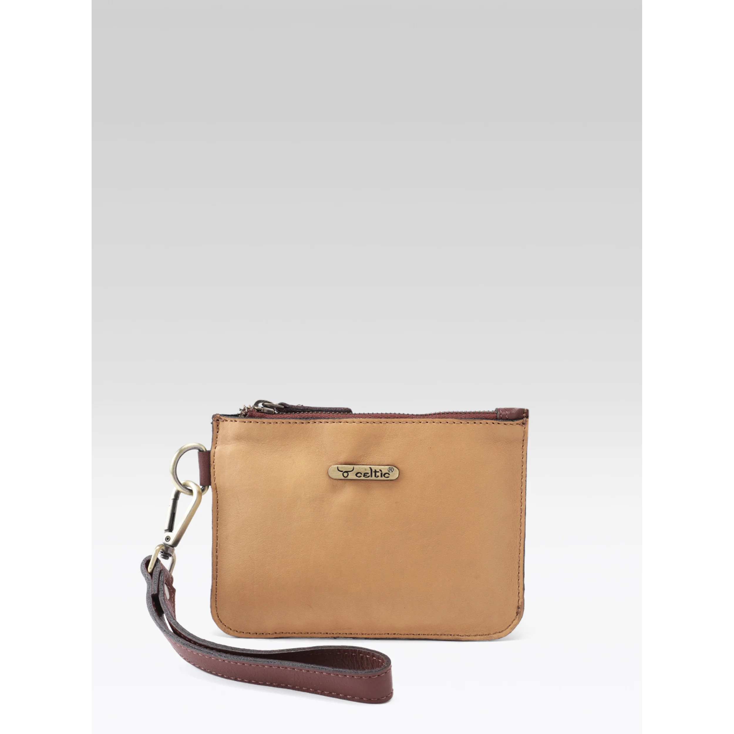 Premium Genuine Tan Leather 3-Piece Handbag Combo with Crossbody & Clutch - Image 15