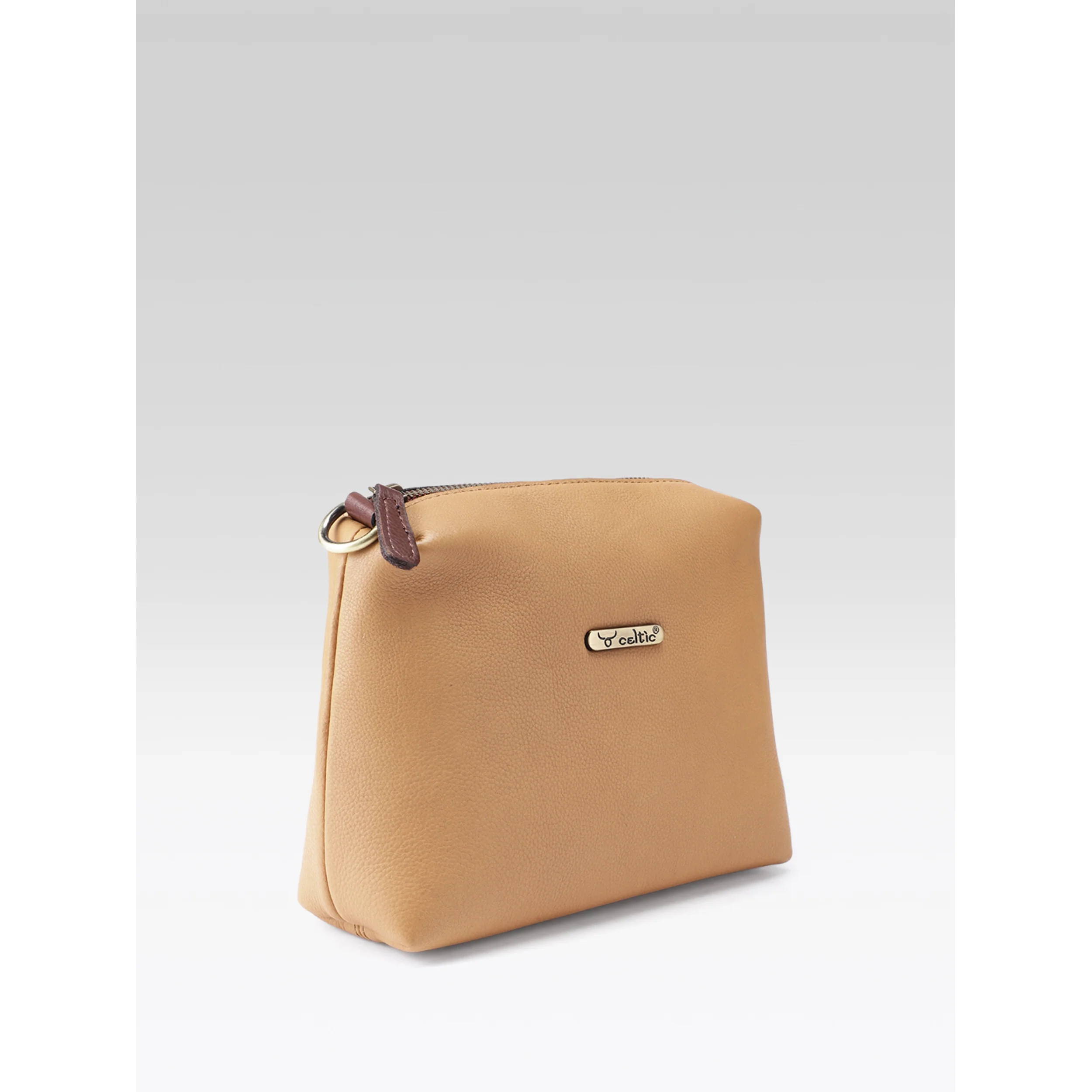 Premium Genuine Tan Leather 3-Piece Handbag Combo with Crossbody & Clutch - Image 16