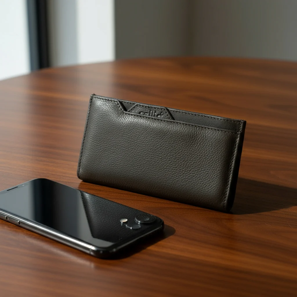 Premium Genuine Leather Long Wallet for Women with Multiple Card Slots & Zip Coin Pocket - Image 13