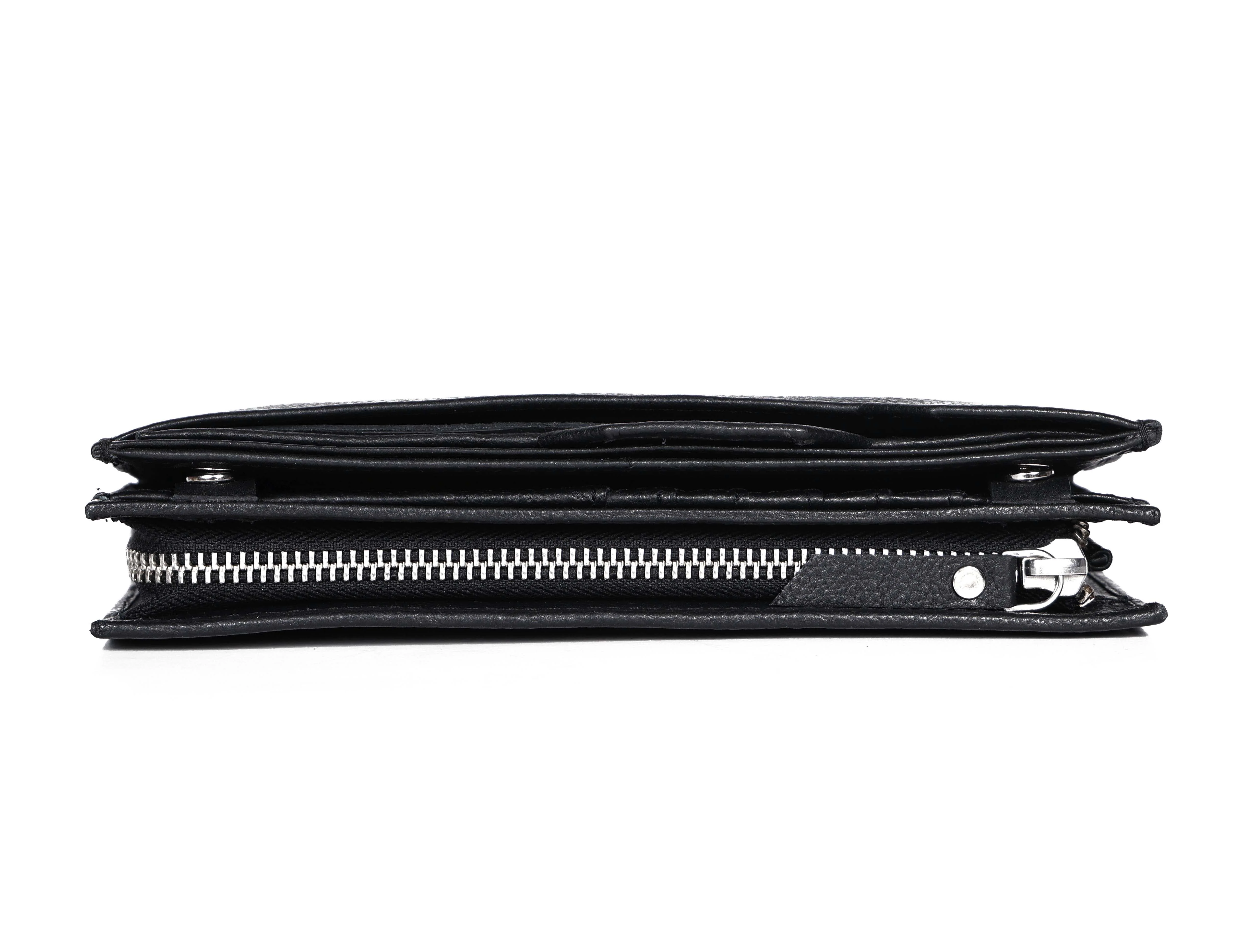 Premium Genuine Leather Long Wallet for Women with Multiple Card Slots & Zip Coin Pocket - Image 16
