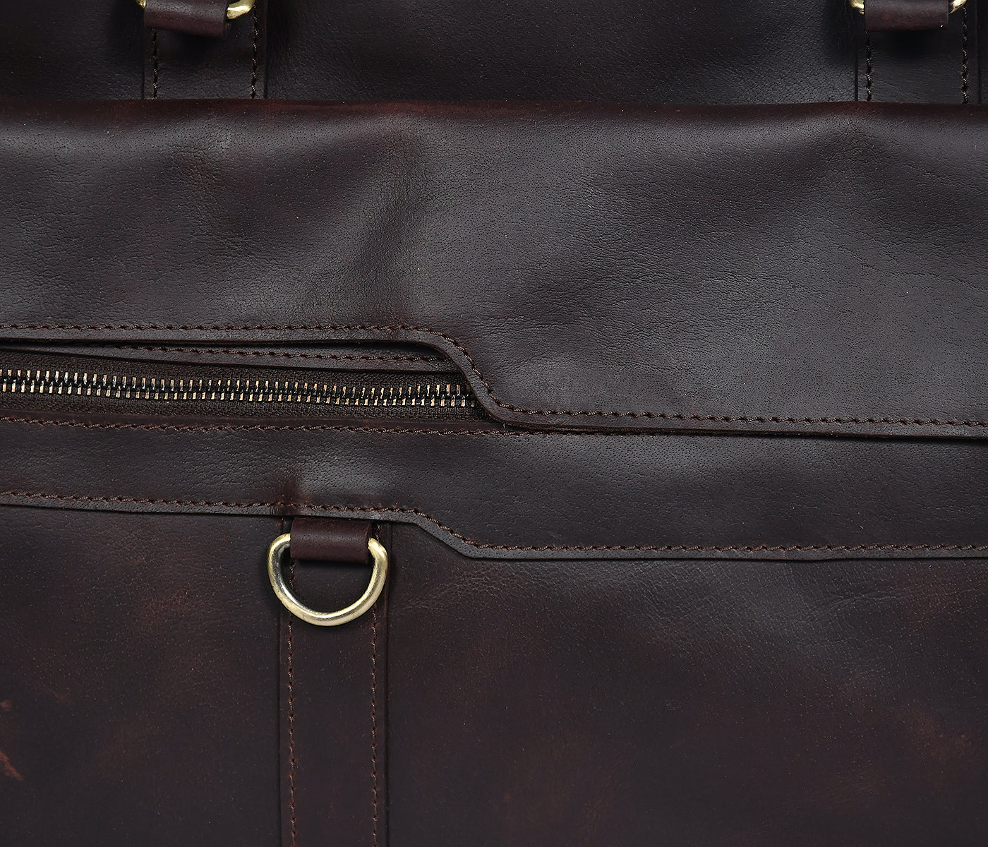 Unisex Premium Leather Laptop & Office Briefcase ’??? Spacious Work & Travel Bag - Image 4