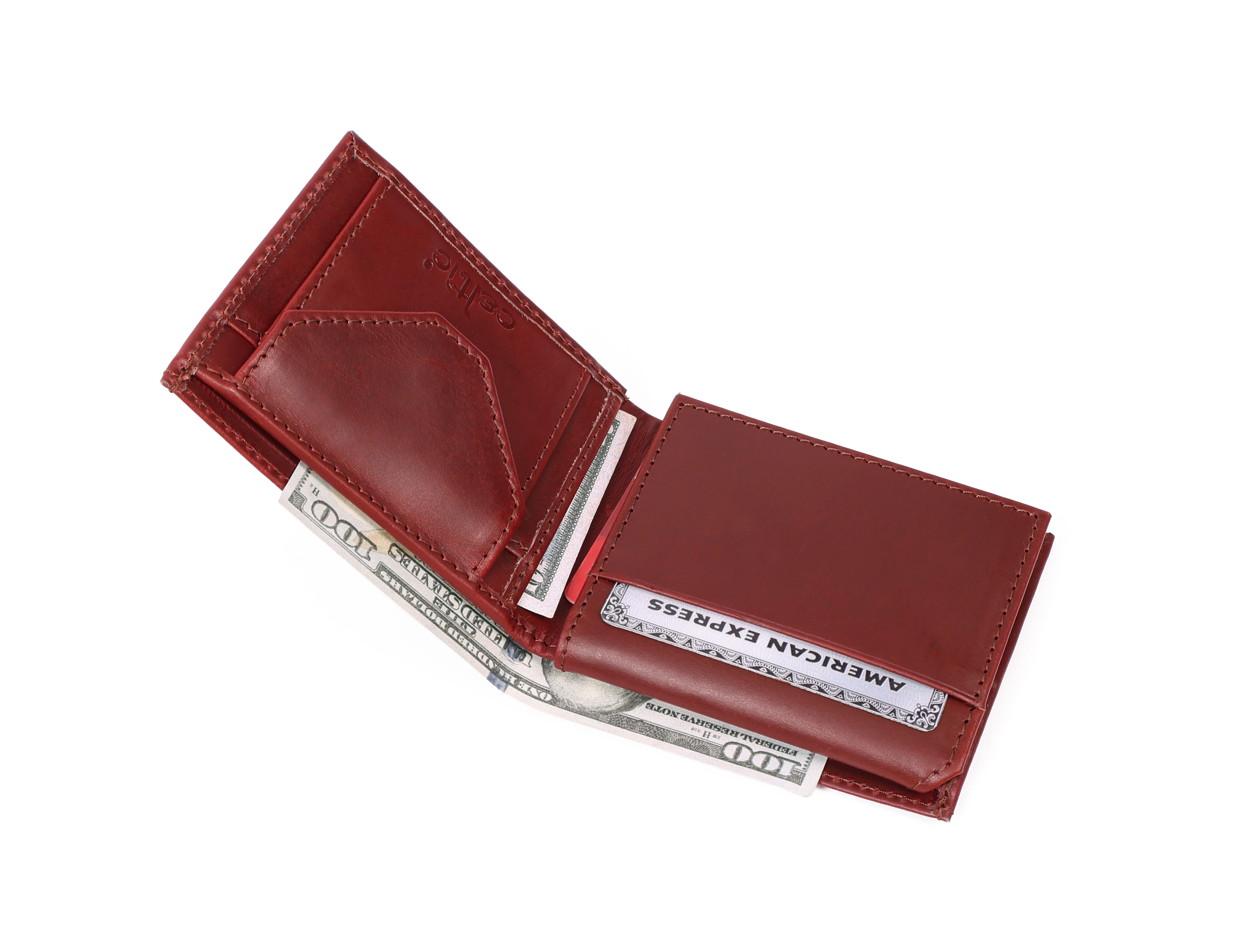 Vintage Leather Wallet & Belt Set - Image 7